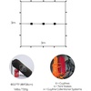 image:imageOnewind 1210 ft Camo Camping Tarp Billow Tarp Shelter Lightweight Waterproof Hammock Rainfly for Stealth Camping Army Military Bushcraft Easy to Setup with Tent Pegs and Guyline CamouflageOd Green10
