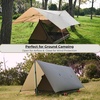 image:imageOnewind 1210 ft Camo Camping Tarp Billow Tarp Shelter Lightweight Waterproof Hammock Rainfly for Stealth Camping Army Military Bushcraft Easy to Setup with Tent Pegs and Guyline CamouflageOd Green12 Rectangular