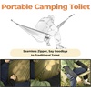 image:imageOnewind Camping Hammock Ultralight Portable Hammock with Adjustable Ridgeline Outdoor Hammock 20D Ripstop Nylon with 2  12Ft Tree Strap Ideal for Camping Hiking BackpackingOd Greenchair HammockToilet Hammock