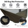 image:imageOnewind Premium 12 Camping Double Hammock with Tree Straps and Bug Net for Travel Camping Backpacking and HikingBrown