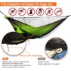 image:imageOnewind Premium 12 Camping Double Hammock with Tree Straps and Bug Net for Travel Camping Backpacking and HikingIsland Green