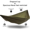 image:imageOnewind Premium 12 Camping Double Hammock with Tree Straps and Bug Net for Travel Camping Backpacking and HikingOd Green