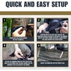 image:imageOnewind Premium 12 Camping Double Hammock with Tree Straps and Bug Net for Travel Camping Backpacking and HikingOd Green