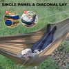 image:imageOnewind Premium 12 Camping Double Hammock with Tree Straps and Bug Net for Travel Camping Backpacking and HikingOd Green