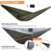 image:imageOnewind Premium 12 Camping Double Hammock with Tree Straps and Bug Net for Travel Camping Backpacking and HikingOd Green