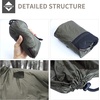 image:imageOnewind Premium Hammock Wind Sock Hammock end Wind Block Lightweight and WindResistant Underquilt Protector for Winter and Cold Weather Protection Backpacking CamouflageZipperod Green