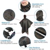 image:imageonewind Hooded Rain Poncho Silnylon Rain Coat Versatile Survival Shelter Waterproof Breathable Lightweight PonchoDark Grey8956 226cm142cm