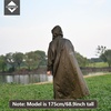 image:imageonewind Hooded Rain Poncho Silnylon Rain Coat Versatile Survival Shelter Waterproof Breathable Lightweight PonchoOd Green10667 270cm170cm