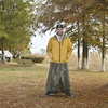image:imageonewind Rain Skirt Half Poncho Waterproof Ultralight Nylon Rain Kilt Windproof Rainwear Liner for Riding Camping HikingBlue