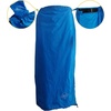 image:imageonewind Rain Skirt Half Poncho Waterproof Ultralight Nylon Rain Kilt Windproof Rainwear Liner for Riding Camping HikingBlue