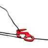 image:imageOnewind 40 HMWPE Tent Guyline and Tarp Ridgeline Mini Reel Lightweight No Knot Camping Rope and Tent Cord for Hammock Tarp and Rain Fly 3 Prussik Knots BlackSilver 12m 3 Knot