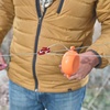 image:imageOnewind 40 HMWPE Tent Guyline and Tarp Ridgeline Mini Reel Lightweight No Knot Camping Rope and Tent Cord for Hammock Tarp and Rain Fly 3 Prussik Knots BlackSilver 12m 3 Knot