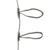 image:imageOnewind 40 HMWPE Tent Guyline and Tarp Ridgeline Mini Reel Lightweight No Knot Camping Rope and Tent Cord for Hammock Tarp and Rain Fly 3 Prussik Knots BlackSilver 12m 3 Knot