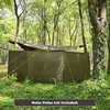 image:imageOnewind Camping Windbreak Versatile Wind Blocker Light Water Proof Silnylon Camping Windscreen Outdoor Windshield for Winter Hiking Beach Backpacking and Picnic 19755 No Poles IncludedWithout Poles
