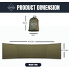 image:imageOnewind Camping Windbreak Versatile Wind Blocker Light Water Proof Silnylon Camping Windscreen Outdoor Windshield for Winter Hiking Beach Backpacking and Picnic 19755 No Poles IncludedWithout Poles