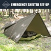 image:imageOnewind Camping Windbreak Versatile Wind Blocker Light Water Proof Silnylon Camping Windscreen Outdoor Windshield for Winter Hiking Beach Backpacking and Picnic 19755 No Poles IncludedWithout Poles