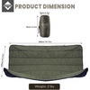 image:imageOnewind Double Camping Hammock Underquilt and Camping Blanket Combo Lightweight Warm Under Quilt 4 Season Suitable for Double or Single Hammock Camping Hiking Backpacking Travel