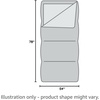 image:imageOnewind Hammock Top Quilt with Footbox Lightweight and Portable Sleeping Quilt Camping Sleeping Bag for Backpacking and HikingOd Green 35f50f