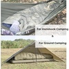 image:imageOnewind Hammock Top Quilt with Footbox Lightweight and Portable Sleeping Quilt Camping Sleeping Bag for Backpacking and HikingOd Green 35f50f with Draft Collar and OneTouch Pad Straps