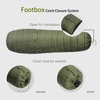 image:imageOnewind Hammock Top Quilt with Footbox Lightweight and Portable Sleeping Quilt Camping Sleeping Bag for Backpacking and HikingOd Green 45f60f