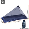 image:imageOnewind Lightweight Poncho Shelter Solitary Shelter Cape Silnylon Emergency Survival Shelter Ultralight Minimalist Shelter for Camping Hiking Backpacking Bug Out BagBlackInner Tent