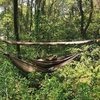 image:imageOnewind Peak Storage Hammock Gear Sling Clip On for Small Items Camping and Backpacking  OrangeOlive Green