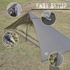 image:imageOnewind Ultralight Shelter and Footprint Lightweight Poncho Shelter with 4000mm WaterproofTent Footprint