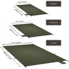 image:imageOnewind Ultralight Tent Footprint 20D Silnylon Groundsheet 4000mm Waterproof Rate PU Coating Lightweight Camping Tarp Tent Floor for Backpacking Hiking and ThruHiking 98 55Od Greensmall