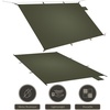 image:imageOnewind Ultralight Tent Footprint 20D Silnylon Groundsheet 4000mm Waterproof Rate PU Coating Lightweight Camping Tarp Tent Floor for Backpacking Hiking and ThruHiking 98 55Od Greenlarge