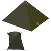 image:imageOnewind 2 Lightweight Shelter and Tent Footprint Poncho Tent and Backpack Ground Cover