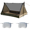 image:imageonewind 2 Person Mesh Tent with Camping Pillow Ultralight Mesh Tent Tarp Inner Tent with Soft Pillow