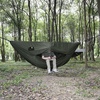 image:imageonewind 11ft Double Layer Hammock with Bugnet and Windsock Hammock Winter Sock for Portable Camping Hammock