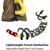image:imageonewind Campsite Storage Line 6m19ft Camping Clothesline Hanging Gear for Tent Campers Camping Gear Organization UHMWPE Core Rope GearLine Hanging Organization System for Camping Hiking Backpacking