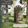 image:imageonewind Portable Privacy Shower Tent with Pole Ultralight Camping Shower Shelter Portable Toilet Tent Bathroom Tent Privacy Changing Dressing Room for Outdoor Use Camping Hiking BackpackingWith Pole