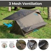 image:imageonewind Single Person Backpacking Tent with Topquilt Ultralight Bivy Tent with Sleeping Bag