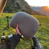 image:imageonewind Ultralight Camping Hammock Pillow Soft Inflatable Traval Pillow Compact Compressible Lightweight Pillow Ergonomic Neck Air Pillow with Storage Bag for Backpacking Camping Hiking Gery