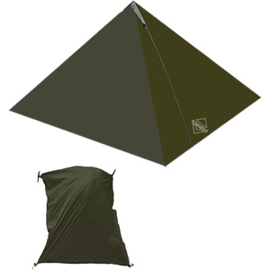 image:imageOnewind 2 Lightweight Shelter and Tent Footprint Poncho Tent and Backpack Ground Cover