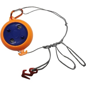 image:imageOnewind 40 HMWPE Tent Guyline and Tarp Ridgeline Mini Reel Lightweight No Knot Camping Rope and Tent Cord for Hammock Tarp and Rain Fly 3 Prussik Knots BlackSilver 12m 3 Knot