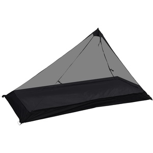 image:imageOnewind Lightweight Poncho Shelter Solitary Shelter Cape Silnylon Emergency Survival Shelter Ultralight Minimalist Shelter for Camping Hiking Backpacking Bug Out BagBlackInner Tent