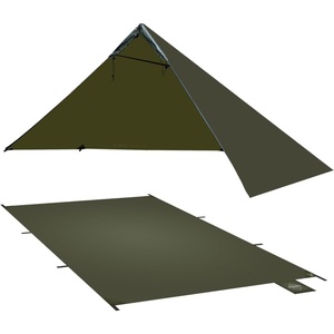 image:imageOnewind Ultralight Shelter and Footprint Lightweight Poncho Shelter with 4000mm WaterproofTent Footprint