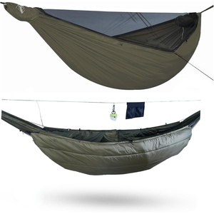 image:imageonewind 11ft Camping Hammock with Mosquito Net and Underquilt Portable Hammock and Underquilt for Camping Hiking Backpacking