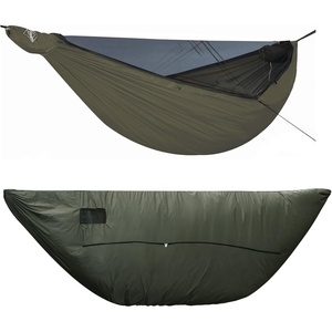 image:imageonewind 11ft Camping Hammock with Mosquito Net and Zipper Windsock Hammock Winter Sock for Portable Hammock