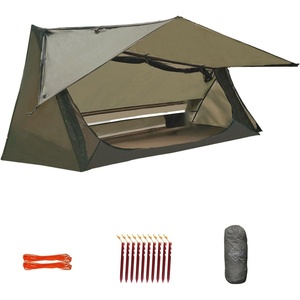 image:imageonewind Ultralight One Person Bivy Tent Backpacking Tent for Single Person Waterproof Silnylon Lightweight for Camping Backpacking Hiking NO Trekking Pole