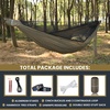 image:imageOnewind 11ft Camping Hammock with Mosquito Net and Adjustable Ridgeline Lightweight Portable Double Hammock with Tree Straps and Bug Net Ideal for Camping Hiking Backpacking Coyote BrownOd Green
