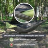 image:imageOnewind 11ft Camping Hammock with Mosquito Net and Adjustable Ridgeline Lightweight Portable Double Hammock with Tree Straps and Bug Net Ideal for Camping Hiking Backpacking Coyote BrownOd Greendouble Layer Hammock Bed