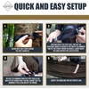 image:imageOnewind 11ft Camping Hammock with Mosquito Net and Adjustable Ridgeline Lightweight Portable Double Hammock with Tree Straps and Bug Net Ideal for Camping Hiking Backpacking Coyote BrownBrown