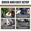 image:imageOnewind 11ft Camping Hammock with Mosquito Net and Adjustable Ridgeline Lightweight Portable Double Hammock with Tree Straps and Bug Net Ideal for Camping Hiking Backpacking Coyote BrownOd Green