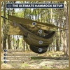 image:imageOnewind 11ft Camping Hammock with Mosquito Net and Adjustable Ridgeline Lightweight Portable Double Hammock with Tree Straps and Bug Net Ideal for Camping Hiking Backpacking Coyote BrownOd Green