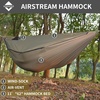 image:imageOnewind 11ft Camping Hammock with Mosquito Net and Adjustable Ridgeline Lightweight Portable Double Hammock with Tree Straps and Bug Net Ideal for Camping Hiking Backpacking Coyote BrownOd Green Wth Wind Sock