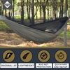 image:imageOnewind 11ft Camping Hammock with Mosquito Net and Adjustable Ridgeline Lightweight Portable Double Hammock with Tree Straps and Bug Net Ideal for Camping Hiking Backpacking Coyote BrownOd Green Wth Wind Sock